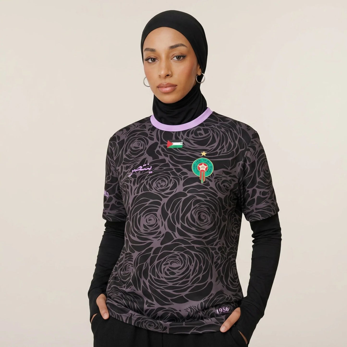 Maillot MAROC Noir
